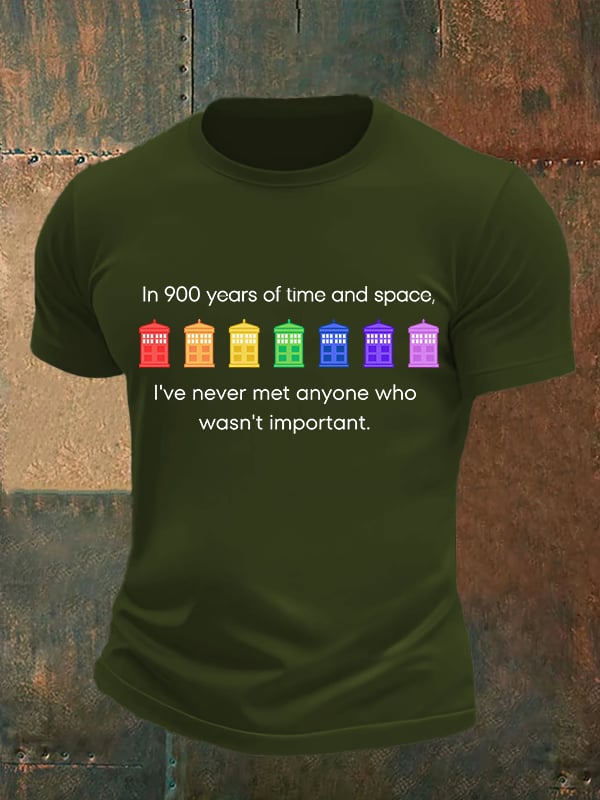 Men's Pride Rainbow Police Box , LGBT Pride Month T-shirt