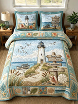 Sea Escape 3-Piece Quilted Bedding Set