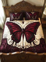 Enchanted Wings 3-Piece Quilted Bedding Set