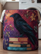 Raven Books Quilted Laundry Basket