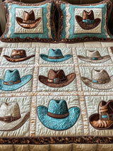 Cowboy Country 3-Piece Quilted Bedding Set
