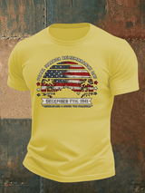 🔥Buy 3 Get 15% Off Men's  Pearl Harbor Memorial Day Hawaii USA Flag Day of Infamy   T-shirt