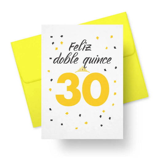 Feliz doble quince